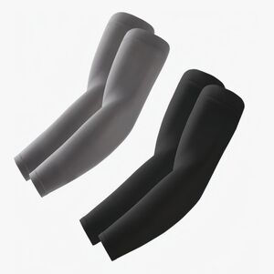 Gray and Black Arm Sleeves UV Protection, Cooling, Sports, Outdoor 🆕
